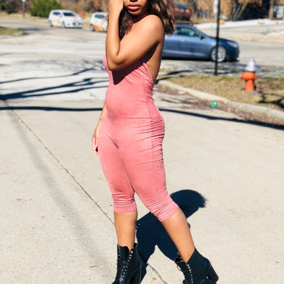 Sleeveless Jumpsuit - Picture 4 of 4